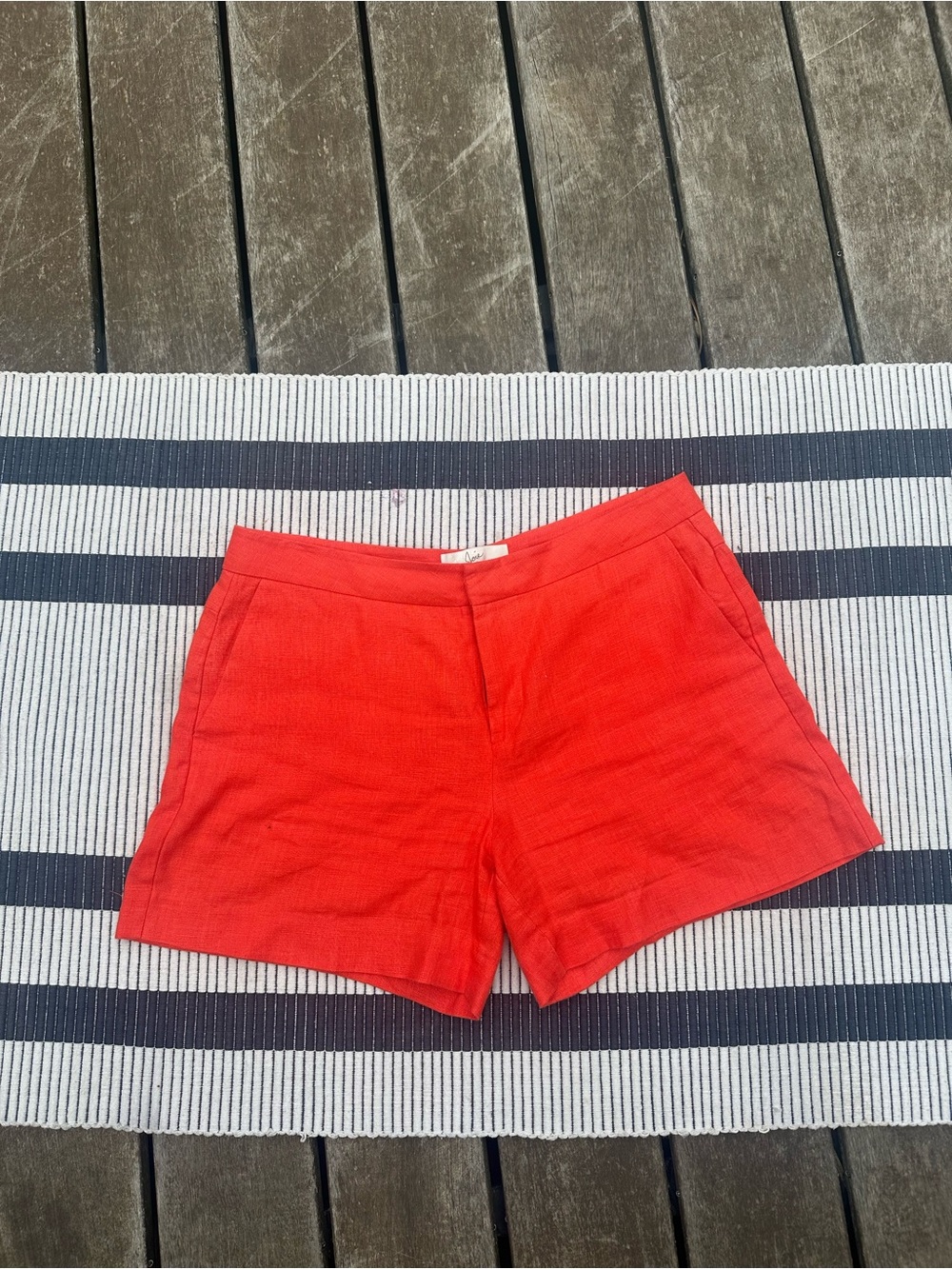 Joie Black High-Waist Tailored Shorts